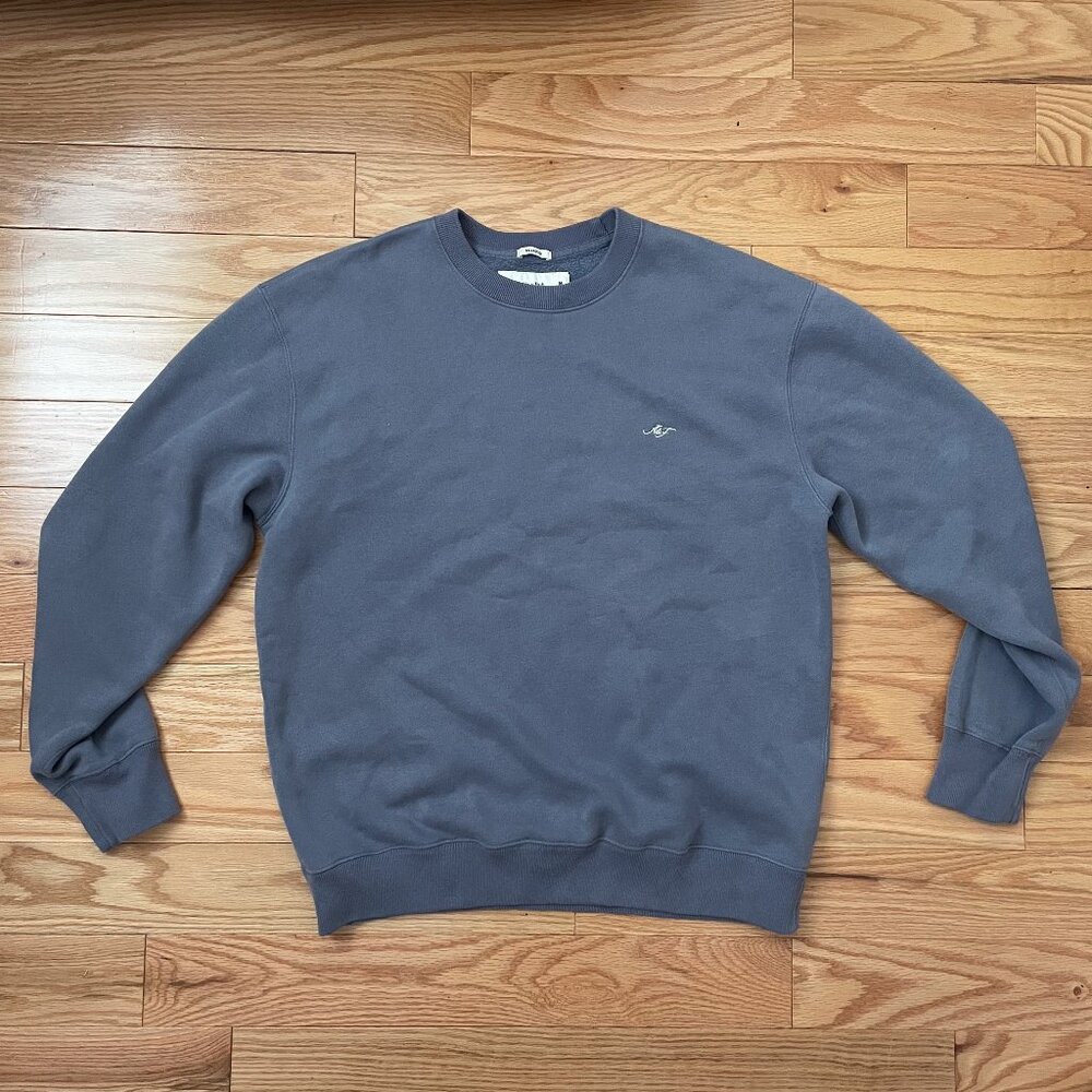Abercrombie Soft Blue Crewneck